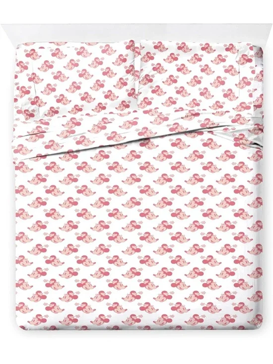 Disney Minnie Mouse Full Size Comforter Set - 7 Piece - Picture 2 of 10